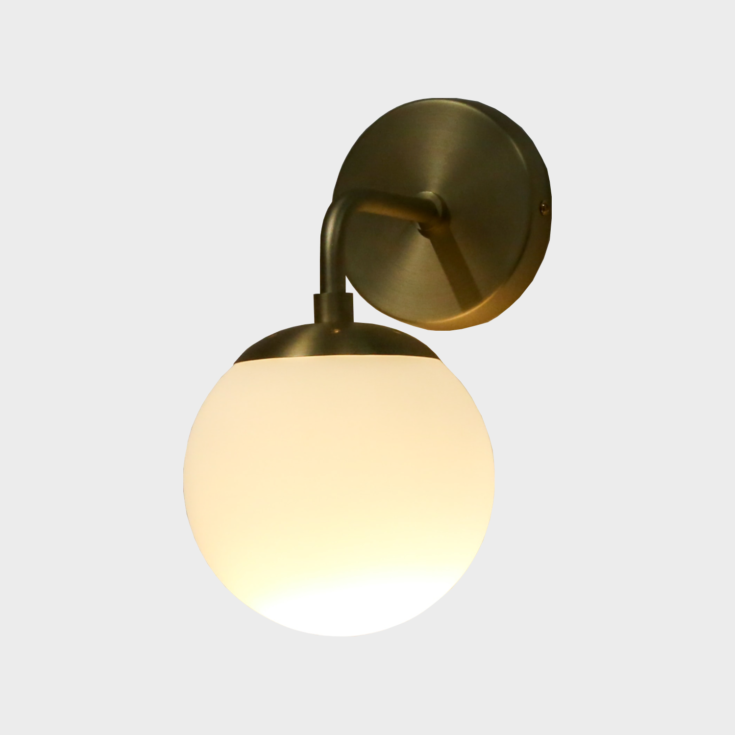 Brass & Glass Globe